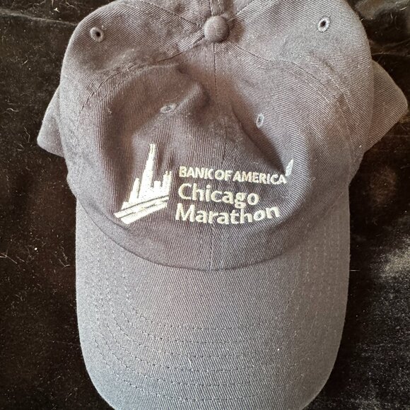 Nike Men's Washed Dark Grey Chicago Marathon Hat - Picture 1 of 2
